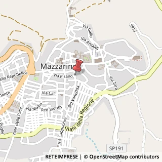 Mappa Via San Giuseppe, 48, 93013 Mazzarino, Caltanissetta (Sicilia)