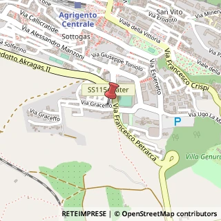 Mappa Via Graceffo,  1, 92100 Agrigento, Agrigento (Sicilia)