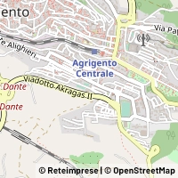 خريطة Agrigento