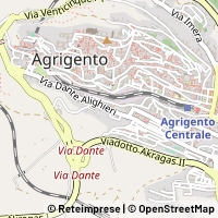 Map Agrigento