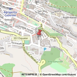 Mappa Via Esseneto, 66, 92100 Agrigento, Agrigento (Sicilia)