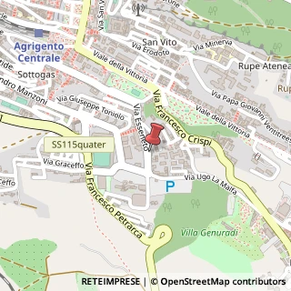 Mappa Via Esseneto, 88, 92100 Agrigento, Agrigento (Sicilia)