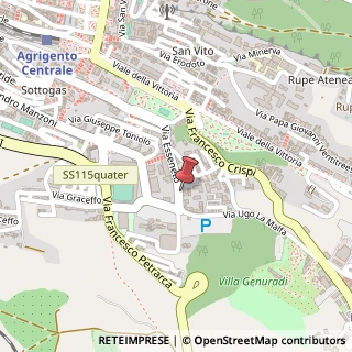 Mappa Via Esseneto, 103, 92100 Agrigento, Agrigento (Sicilia)