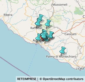 Mappa Via Don Luigi Sturzo, 92100 Agrigento AG, Italia (6.29667)