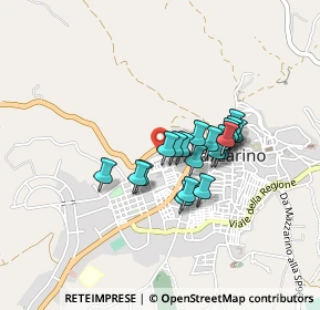 Mappa Via Alessandro Volta, 93013 Mazzarino CL, Italia (0.349)
