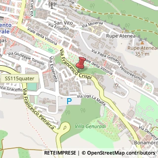 Mappa Via Francesco Crispi, 19, 92100 Agrigento, Agrigento (Sicilia)
