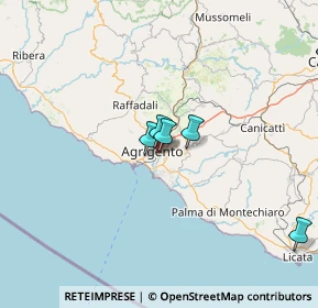 Mappa Via Ugo la Malfa, 92100 Agrigento AG, Italia (29.57167)