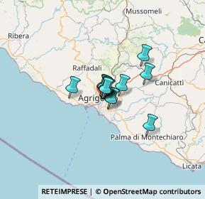 Mappa Via Ugo la Malfa, 92100 Agrigento AG, Italia (5.73857)