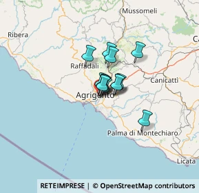 Mappa Via Ugo la Malfa, 92100 Agrigento AG, Italia (6.76615)