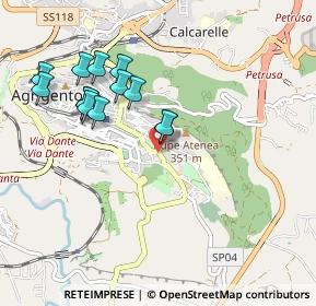 Mappa Via Ugo la Malfa, 92100 Agrigento AG, Italia (1.05462)