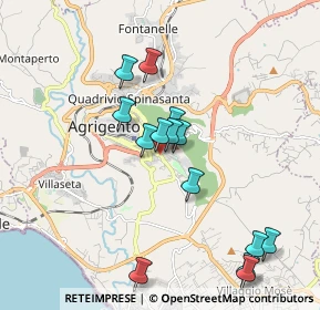 Mappa Via Ugo la Malfa, 92100 Agrigento AG, Italia (2.07357)