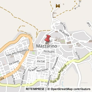 Mappa Piazza Vittorio Veneto, 1, 93013 Mazzarino, Caltanissetta (Sicilia)