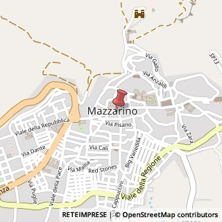 Mappa Corso Vittorio Emanuele II, 165, 93013 Mazzarino, Caltanissetta (Sicilia)