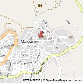 Mappa Corso Vittorio Emanuele II, 294, 93013 Mazzarino, Caltanissetta (Sicilia)