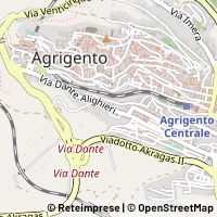 Kort Agrigento