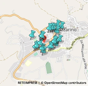 Mappa Via Kenendy, 93013 Mazzarino CL, Italia (0.285)