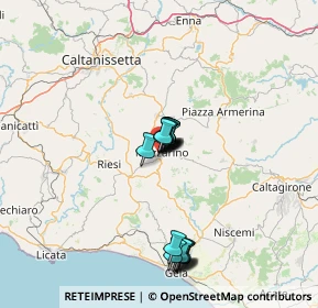Mappa Via Kenendy, 93013 Mazzarino CL, Italia (12.21667)
