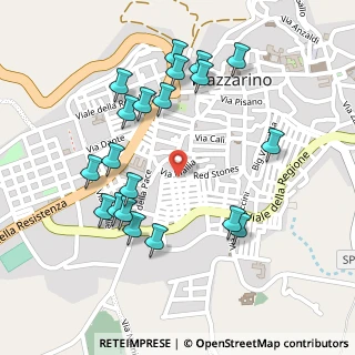Mappa Via Mentana, 93013 Mazzarino CL, Italia (0.289)