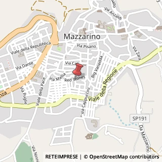Mappa Via XV Maggio, 16, 93013 Mazzarino, Caltanissetta (Sicilia)