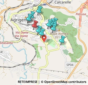 Mappa Via Francesco Petrarca, 92100 Agrigento AG, Italia (0.88)