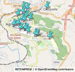 Mappa Via Cutaia, 92100 Agrigento AG, Italia (1.11444)