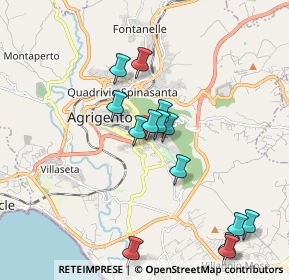 Mappa Via Cutaia, 92100 Agrigento AG, Italia (2.125)