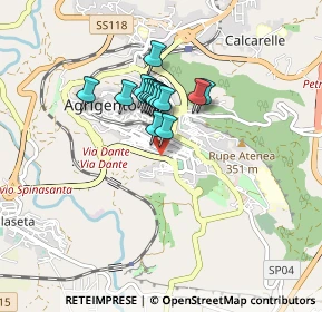 Mappa Via M. Caruso Lanza, 92100 Agrigento AG, Italia (0.63267)