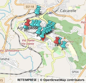 Mappa Via M. Caruso Lanza, 92100 Agrigento AG, Italia (0.69)