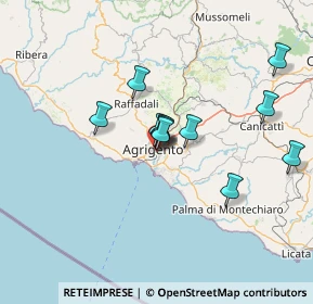 Mappa Via M. Caruso Lanza, 92100 Agrigento AG, Italia (12.82)