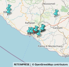 Mappa Via M. Caruso Lanza, 92100 Agrigento AG, Italia (12.05818)