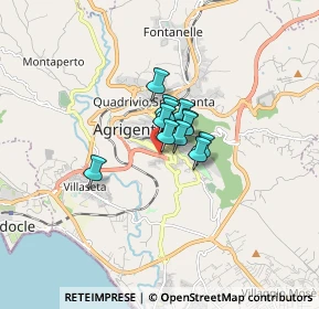 Mappa Via M. Caruso Lanza, 92100 Agrigento AG, Italia (0.82917)