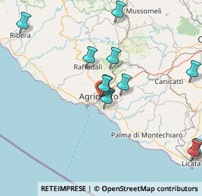 Mappa Via Michele, 92100 Agrigento AG, Italia (18.48727)