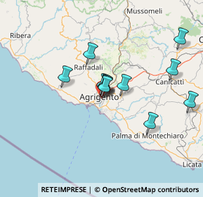 Mappa Via Michele, 92100 Agrigento AG, Italia (12.84182)