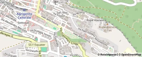Mappa Agrigento