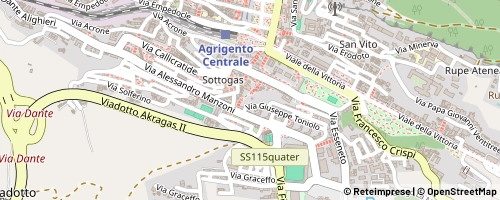 Mappa Agrigento