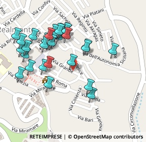 Mappa Via Agrigento, 92010 Realmonte AG, Italia (0.12414)