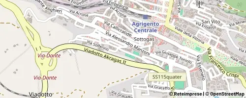 Mappa Agrigento