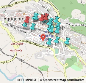 Mappa Via Mario Rapisardi, 92100 Agrigento AG, Italia (0.4345)