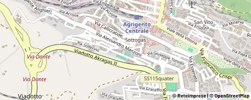 Mappa Agrigento