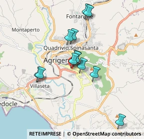 Mappa Via Mario Rapisardi, 92100 Agrigento AG, Italia (1.74417)