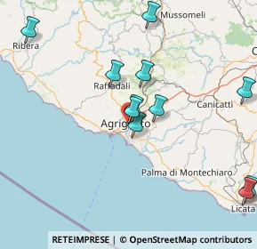 Mappa Via Mario Rapisardi, 92100 Agrigento AG, Italia (18.46455)