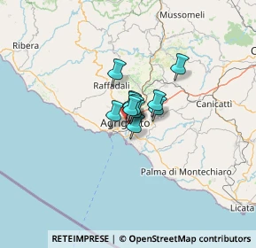 Mappa Via Mario Rapisardi, 92100 Agrigento AG, Italia (5.09)