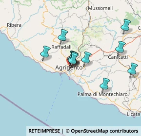 Mappa Via Mario Rapisardi, 92100 Agrigento AG, Italia (12.80273)