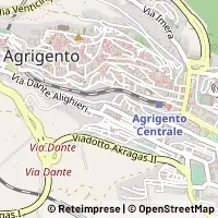 Map Agrigento