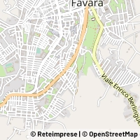 মানচিত্র Favara