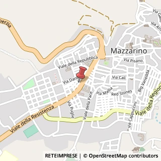 Mappa Via Raffaello Sanzio, 5, 93013 Mazzarino, Caltanissetta (Sicilia)