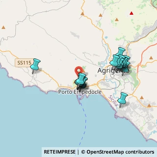 Mappa Via Carmelo Hamel, 92014 Porto Empedocle AG, Italia (3.81263)