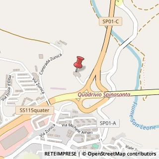 Mappa Via per Fondacazzo, 92100 Villaseta AG, Italia, 92100 Agrigento, Agrigento (Sicilia)