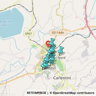 Mappa Via B. Russel, 96016 Lentini SR, Italia (1.32545)