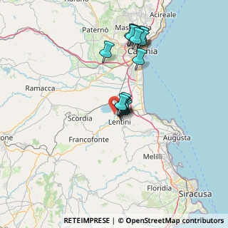 Mappa Contrada Case Biviere sn, 96016 Lentini SR, Italia (14.042)